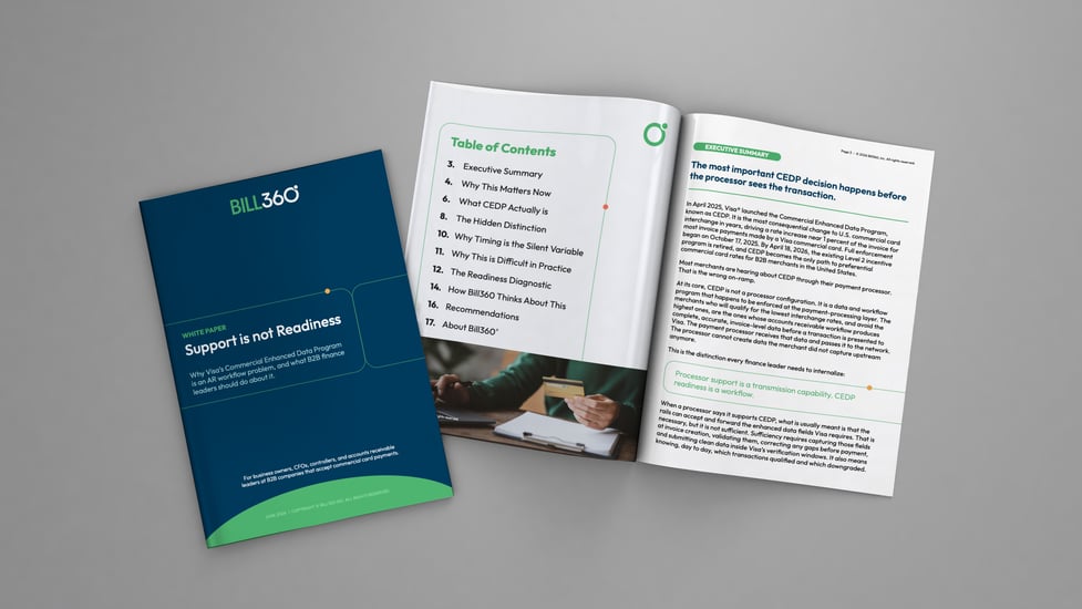 Bill360's Visa CEDP White Paper